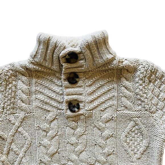 Cat & Jack Chunky Cable Knit Sweater Size 18 months - Picture 2 of 5